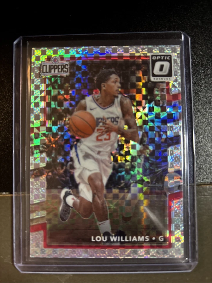2017-18 Donruss Optic Lou Williams Checkerboard #65 Clippers - Image 1 of 4