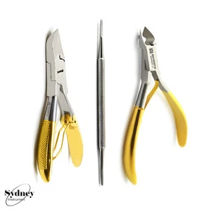 Manicure Pedicure Thick Nail Trimmer Nipper Clipper Cutter Chiropody Nails File  - Picture 1 of 4