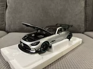 1/18 Minichamps Mercedes Benz AMG GT Black Series Silver Star Diecast Limited - Picture 1 of 24