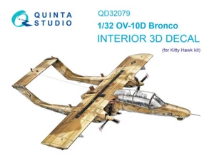 1/32 OV-10D 3D-Printed & Coloured Interior on Decal Paper for KittyHawk kits - Picture 1 of 1