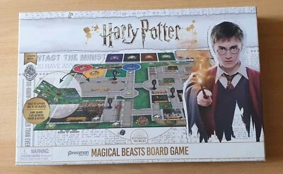 Harry Potter Magical Beasts Board Game - Pressman - Family Game See Description - Image 1 of 4