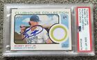 2022 Topps Heritage High Bobby Witt Jr Signed Rookie Patch Auto CCR-BW PSA 10