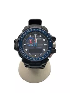 CASIO G-SHOCK GWN-1000B-1BJF Black Resin Solar Digital Analog Watch - Picture 1 of 6