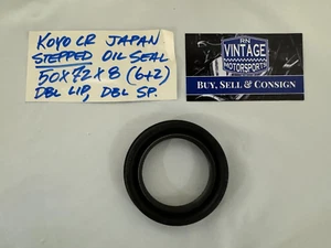 Koyo CR Japan Stepped Oil Seal Size 50x72x8 Double Lip NOS New . - Picture 1 of 4