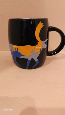 Excellent 2020 14oz Caribou Life Is Short Stay Awake For It Blue Coffee Mug! - Image 1 of 4