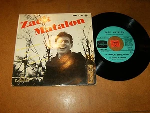 ZACK MATALON - EP FRENCH COLUMBIA 1165 / LISTEN - JAZZ FRENCH POPCORN - Picture 1 of 2