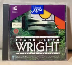 The Ultimate Frank Lloyd Wright CD-ROM Microsoft Home - Picture 1 of 3