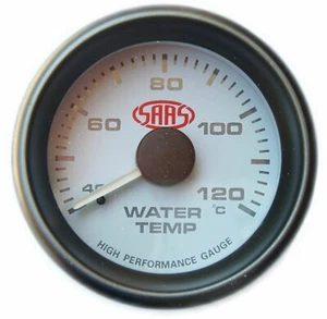 SAAS 52mm White Face Water Temperature Gauge - Foto 1 di 3