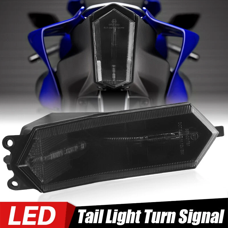 Luz traseira de freio LED seta para Yamaha YZF-R1 YZF-R7 R1S YZF-R6 2015-2024 - Imagem 1 de 4
