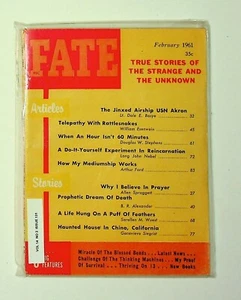 Fate Magazine February 1961 Telepathy with Rattlesnakes - Picture 1 of 2