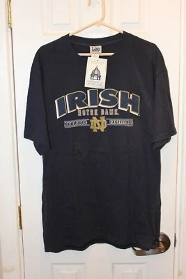 blue Notre Dame Fighting Irish "Athletic Excellence" t-shirt (NWT) - adult large - Image 1 of 4