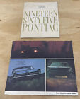 2-Original 1965 Pontiac Full Line Sales Brochures Catalog GTO LeMans Tempest