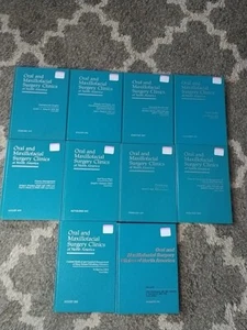 X10 Mund-, Kiefer- und Gesichtschirurgie Kliniken Nordamerikas Zeitschrift Buch College - Bild 1 von 11