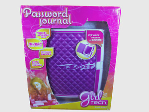 Mattel Girl Tech Password Journal Sealed 2010 Toy Purple Voice Activated