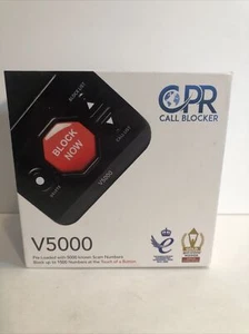 CPR V5000 Bloker połączeń dla telefonów stacjonarnych - Blokuj wszystkie połączenia robo-call i spam! - Zdjęcie 1 z 3