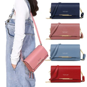 Women Crossbody Shoulder Bags Cell Phone Bag Wallet Purse Ladies Handbag Gift US - Picture 1 of 24