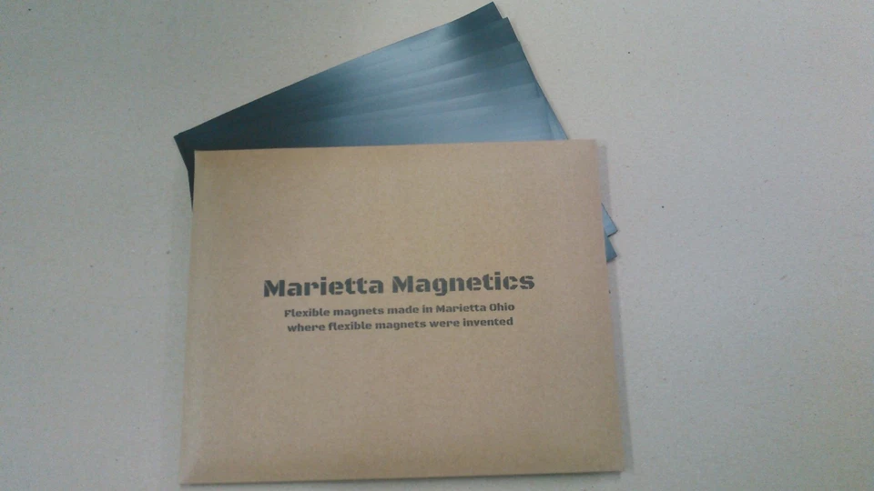 25 - 8.5" x 11" Non Adhesive Flexible Magnet Sheets, 30 mil   - Image 1 of 1