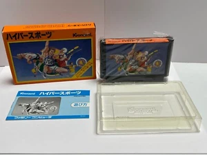 Nintendo NES - Famicom - Hyper Sports - NTSC JAP - Complet - Imagen 1 de 2