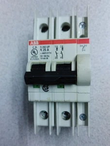 ABB S202UP-K 25A 480/277V 2P UNTERBRECHUNGSSCHALTER mit S2C-H6RU AUX KONTAKT MENGE!! - Bild 1 von 3