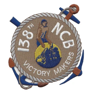 138th Mobile Construction Battalion WWII Patch - Picture 1 of 6