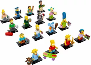 Complete Set of (16) Lego The Simpsons Series 1 Minifigures 71005 Factory Sealed - Picture 1 of 19