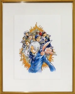 D.Gray-man Official Limited Manga Art Framed Paintings Reproduction Hoshino JUMP - Picture 1 of 7