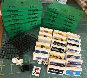 Mixed Lot Assorted Lego Pieces For Soccer Set Not Complete - Picture 1 of 5