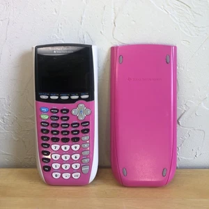 Texas Instruments TI-84 Plus C Silver Edition GRAPHING Calculator - Pink - WORKS - Picture 1 of 7
