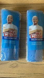 MR. CLEAN Roller Mop Schwamm Nachfüllpackung blau (2er-Pack) - NEU/VERSIEGELT NOS 2016 - Bild 1 von 2