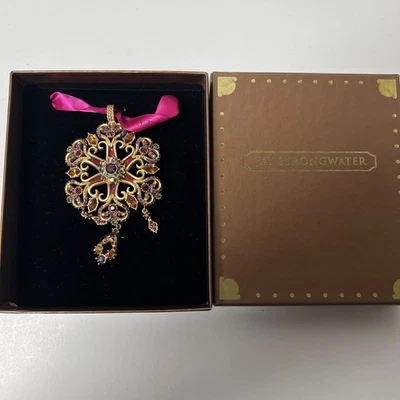 JAY STRONGWATER HOYDAY 2011 ADORNO ANUAL SDH2031250 SWAROVSKI NUEVA CAJA EE. UU. Foto 1 de 3