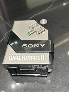 SONY WM-2 Stereo Walkman Portable Cassette Player Power On  Bands Need Replaced - Picture 1 of 1