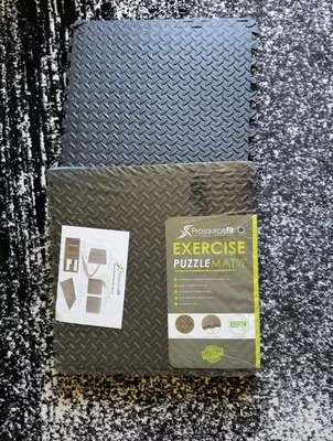 2pack of ProsourceFit Puzzle Exercise Mat, 1/2" Thick Foam Interlocking Tiles - Image 1 of 4