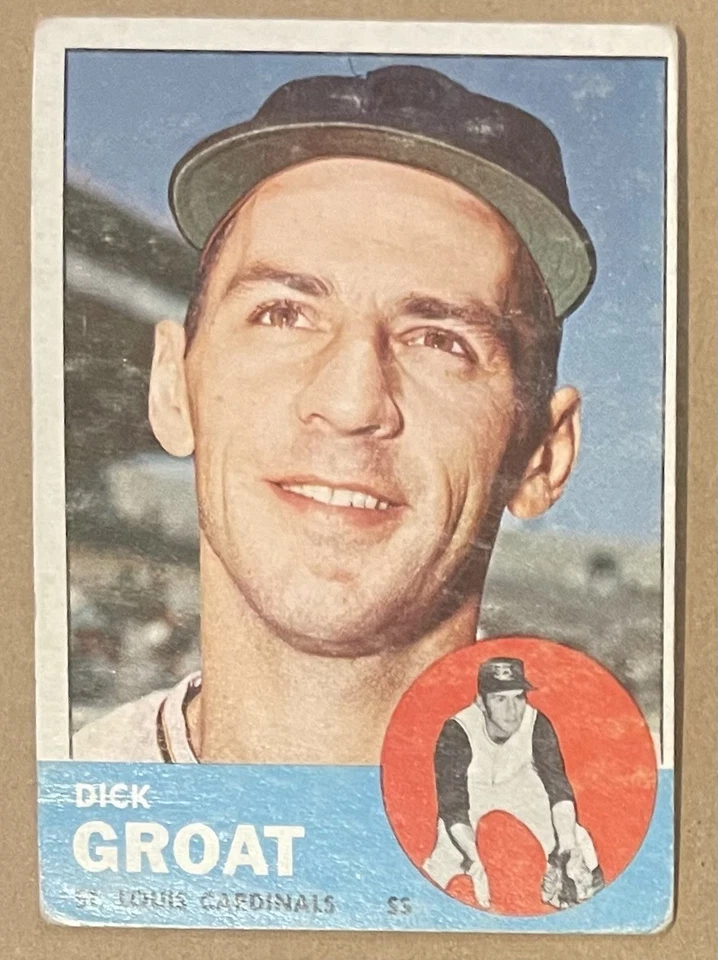 Tarjetas de béisbol Topps 1963, uso para relleno, elige tu tarjeta. Foto 1 de 1