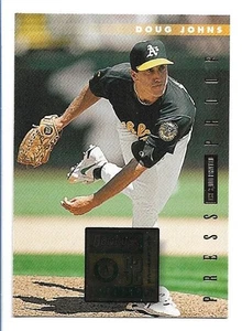 Doug Johns 1996 Donruss Press Proof #377 - Oakland Athletics  /2000 - Picture 1 of 2