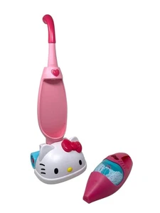 Sanrio Hello Kitty 2015 Toy Vacuum Pretend / Lights & Sounds / Works - VIDEO - Picture 1 of 9