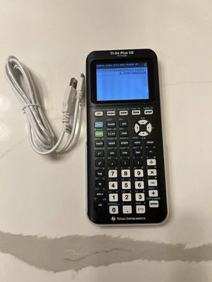 Texas Instruments ~ Ti-84 Plus CE Python Calculator Black - Image 1 of 4
