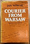 Courier From Warsaw by Jan Nowak Hardback, 1st Edition, 1982 Rare
