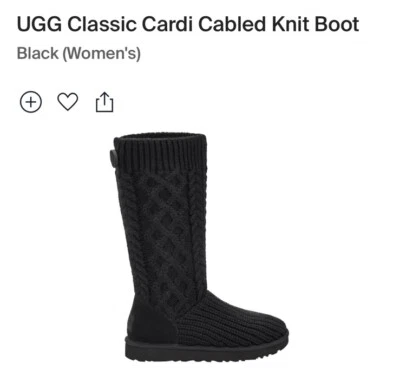 UGG Classic Cardi Cable Knit Boot New Size 5 🇨🇳  - Image 1 of 4