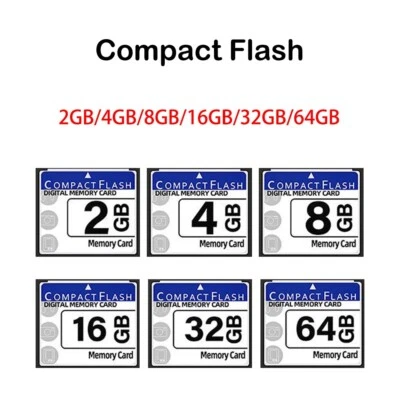 New CF Memory Card 2GB 4GB 8GB 16GB 32GB 64GB Compact Flash Card for Camera PC - Image 1 of 4