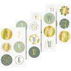 Heyda  40mm Advent Numbers Stickers 24pcs