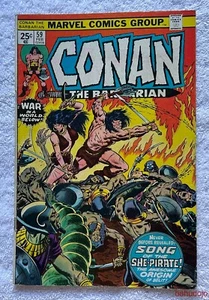 Marvel CONAN EL REY #59 1ª Serie "El Ballardo de Belit" Febrero 1976 En estado bastante bueno* - Imagen 1 de 2