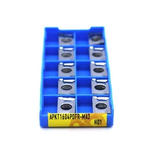 Insertos de fresado de corte de aluminio APKT1604PDFR MA3 H01 10 un. - Imagen 1 de 3