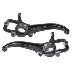 2Pcs Front Steering Knuckles For Audi Q7 VW Touareg 2010-2018 3.0 V6 7P6407246A - Picture 1 of 11