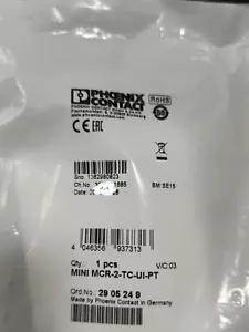 Phoenix Contact MINI MCR-2-TC-UI-PT Thermocouple Measurement Transmitter 2905249 - Picture 1 of 2