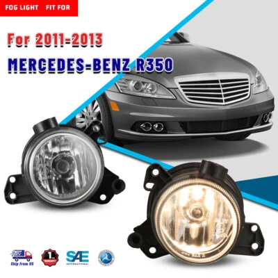Fog Lights fit 2010-2011 MERCEDES-BENZ GL350 GL450 GL500 GL550 Bumper Lamp Set - Image 1 of 4