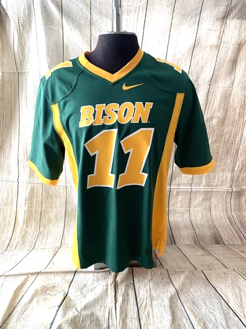 NDSU North Dakota State University Bison NIKE #11 CARSON WENTZ Jersey MEDIUM Cover