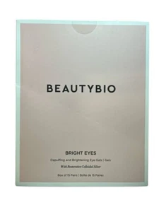 BeautyBio Bright Eyes Depuffing And Brightening Eye Gels 15 Paris + Sealed - Picture 1 of 2