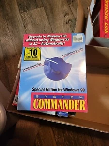 SYSTEM COMMANDER SPECIAL EDITION FOR WINDOWS 98 BRAND NEW IN BOX - Picture 1 of 3