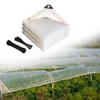 Transparent Poly Tarpaulin Covering Outdoor Hen House Waterproof Tarp Cover