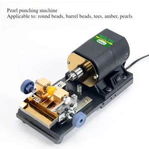220V Stepless Speed Control Pearl Drilling Machine Full Set of Jewelry DIY Tool - Picture 1 of 17